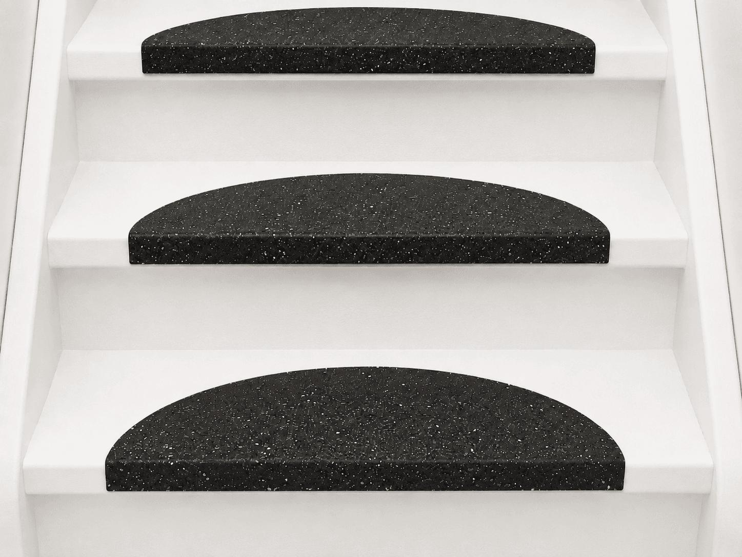 GripStep Halve Maan met Trapneus — halfronde antislip trede met trapneus