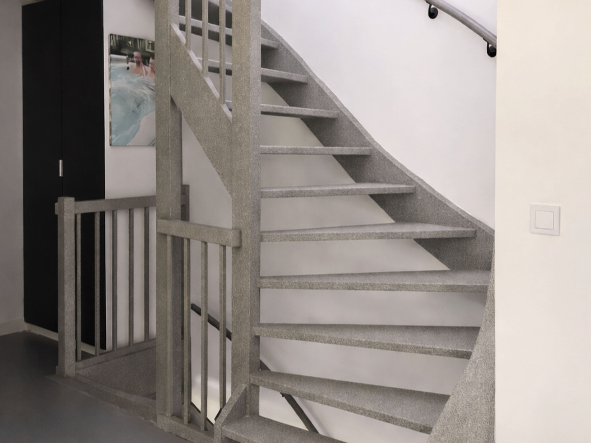 Open trap renovatie resultaat